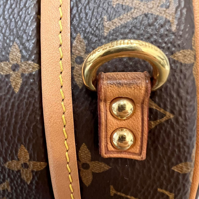 Petite Boite Chapeau Monogram Canvas Brown GHW