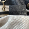 Soho Chain Shoulder Medium Pebbled Calfskin Black GHW