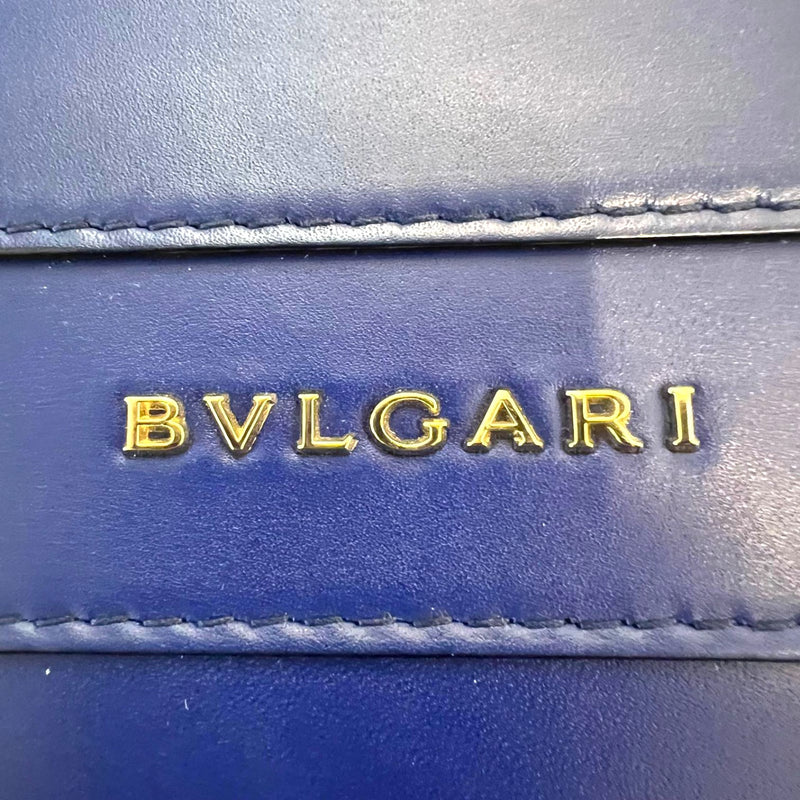 Serpenti Forever Shoulder Calfskin Blue GHW