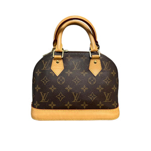 Alma BB Monogram Brown GHW
