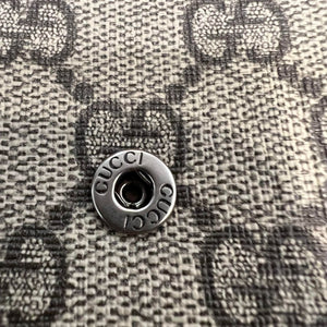 Dionysus Chain Wallet Mini GG Supreme Monogram Beige Taupe SHW