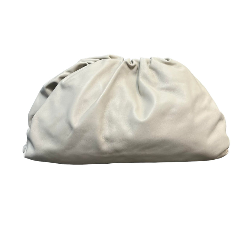 The Pouch Oversized Clutch Smooth Butter Calf Off White