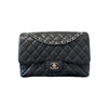 Classic Double Flap Medium Lambskin Quilted Black GHW