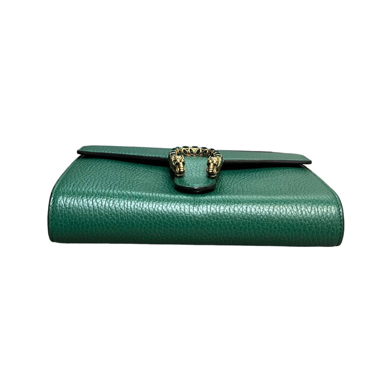 Dionysus Chain Wallet Calfskin Mini Green MHW