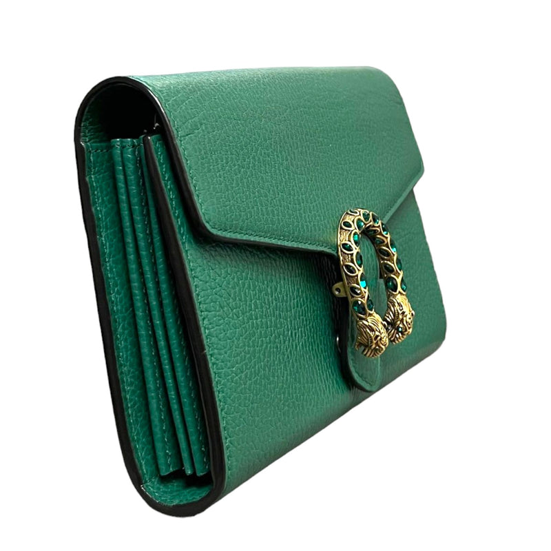 Dionysus Chain Wallet Calfskin Mini Green MHW