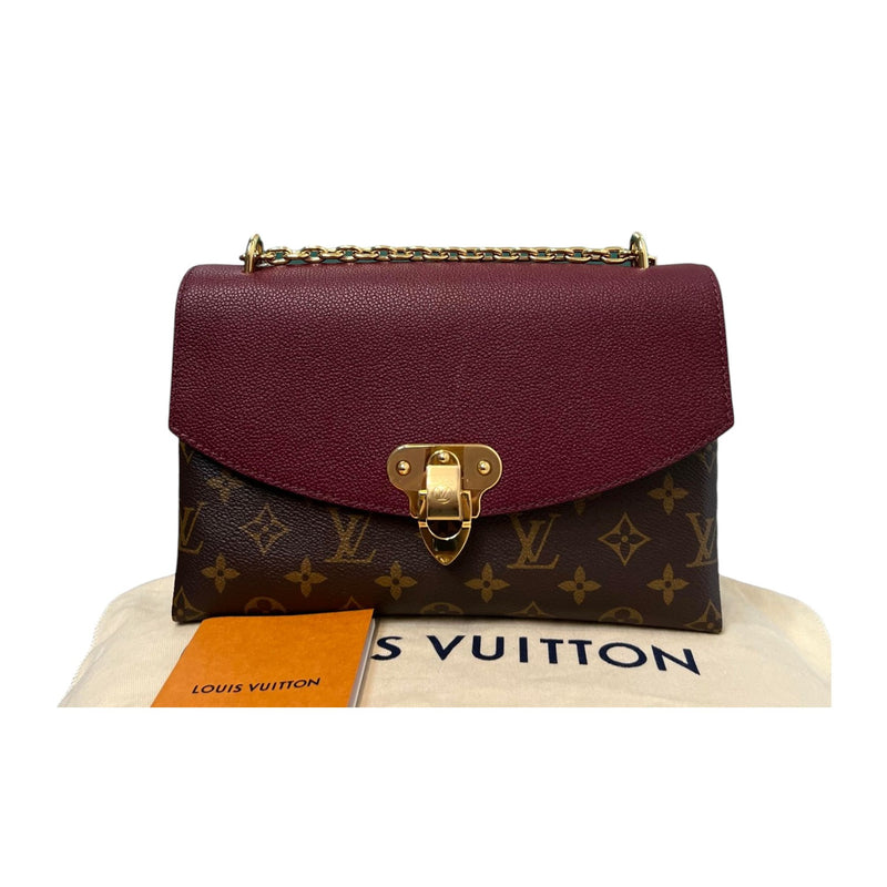 Saint Placide Monogram Burgundy GHW