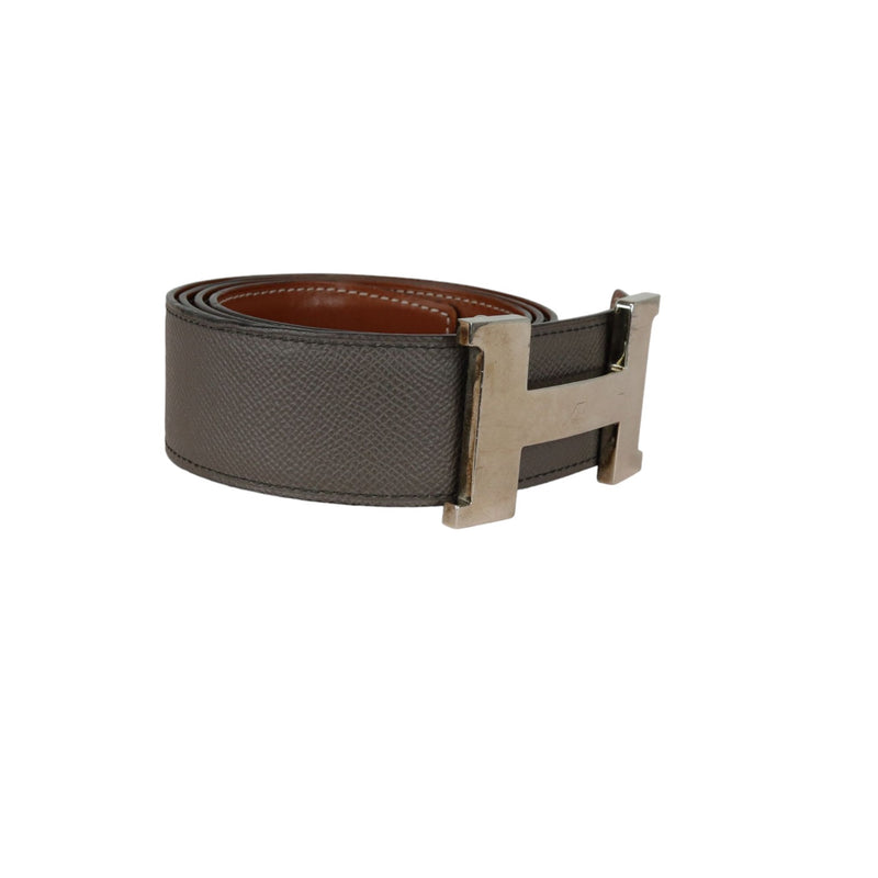 Constance Reversible Belt Leather Grey 42mm Size 100 PHW