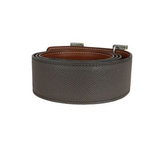 Constance Reversible Belt Leather Grey 42mm Size 100 PHW
