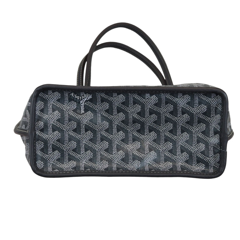 Goyardine Reversible Mini Anjou Black