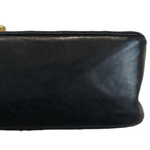 Diana Small Single Flap Lambskin Black GHW