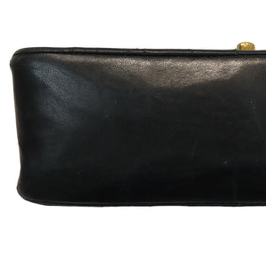 Diana Small Single Flap Lambskin Black GHW