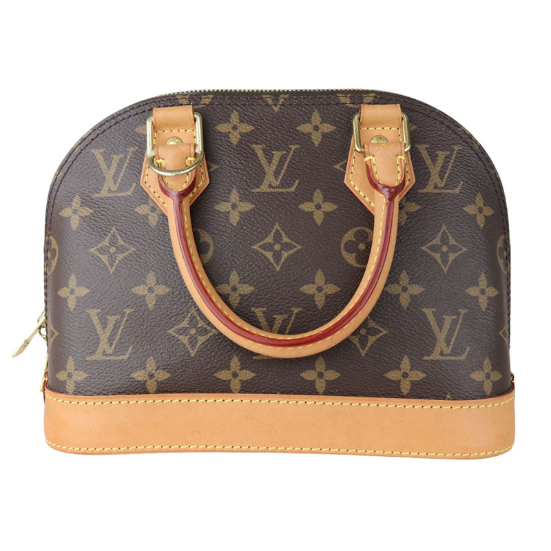 Alma BB Monogram Canvas Brown GHW