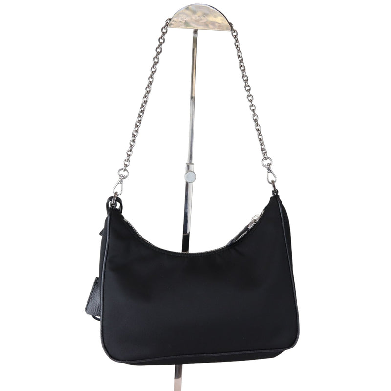 Re-Edition 2005 Shoulder Bag Black SHW