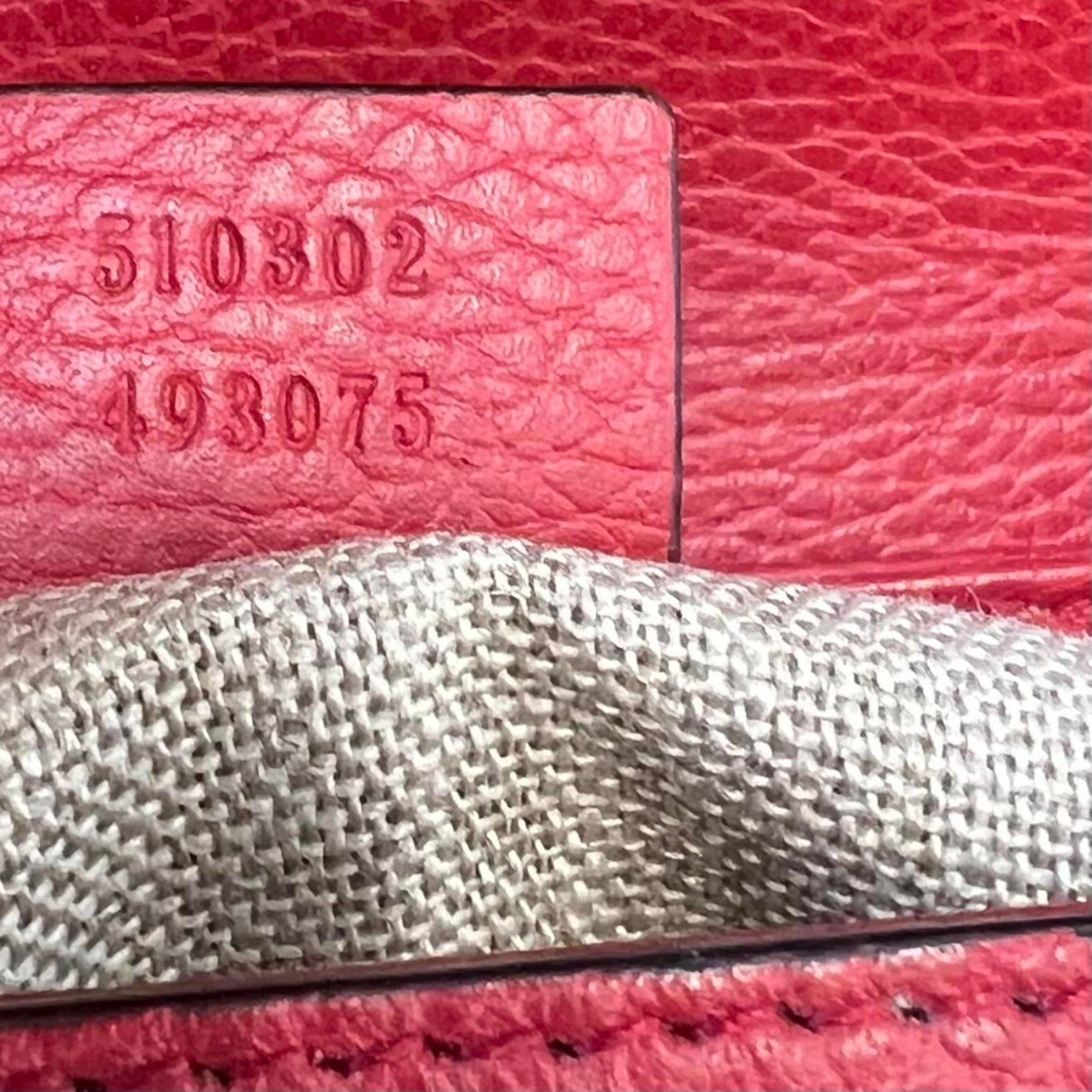 Gucci Interlocking G Top Handle Medium Dollar Calfskin Red GHW