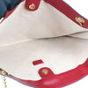 Rajah Chain Tote Tweed Large GG Monogram White Black Cherry GHW