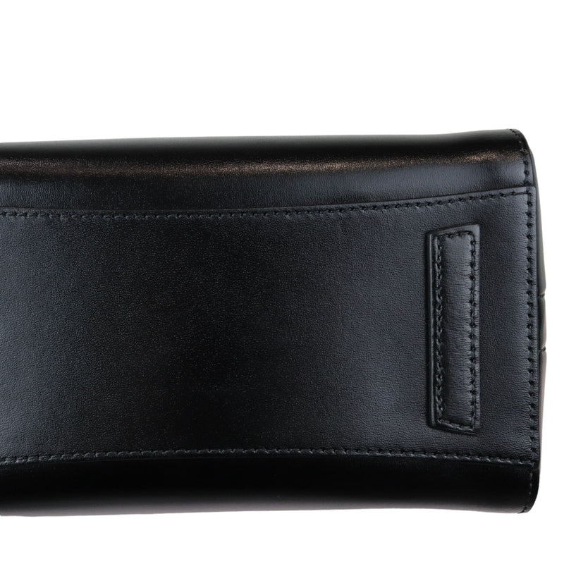 Antigona Mini Shiny Calfskin Black SHW