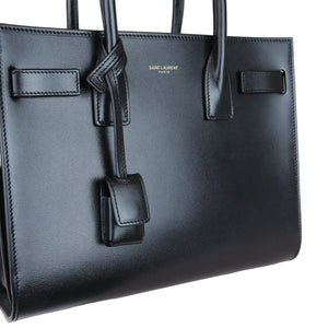 Sac De Jour Baby Calfskin Leather Black GHW