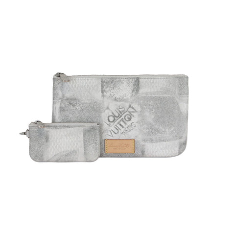 The Pouch Oversized Clutch Smooth Butter Calf Off White