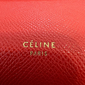 Nano Belt Grained Calfskin Red GHW