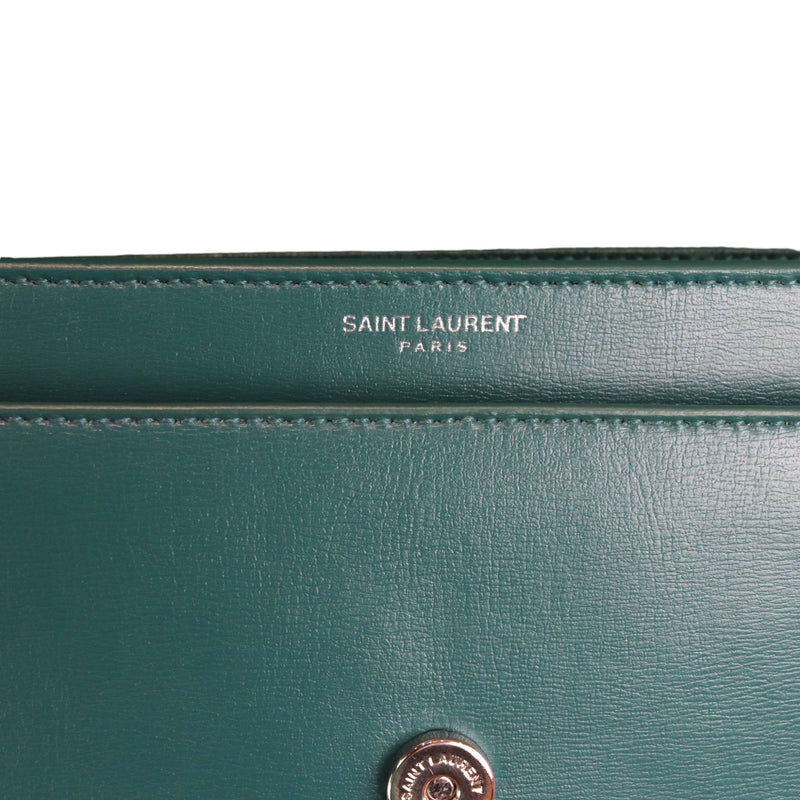 Sunset Medium Calfskin Monogram Green SHW