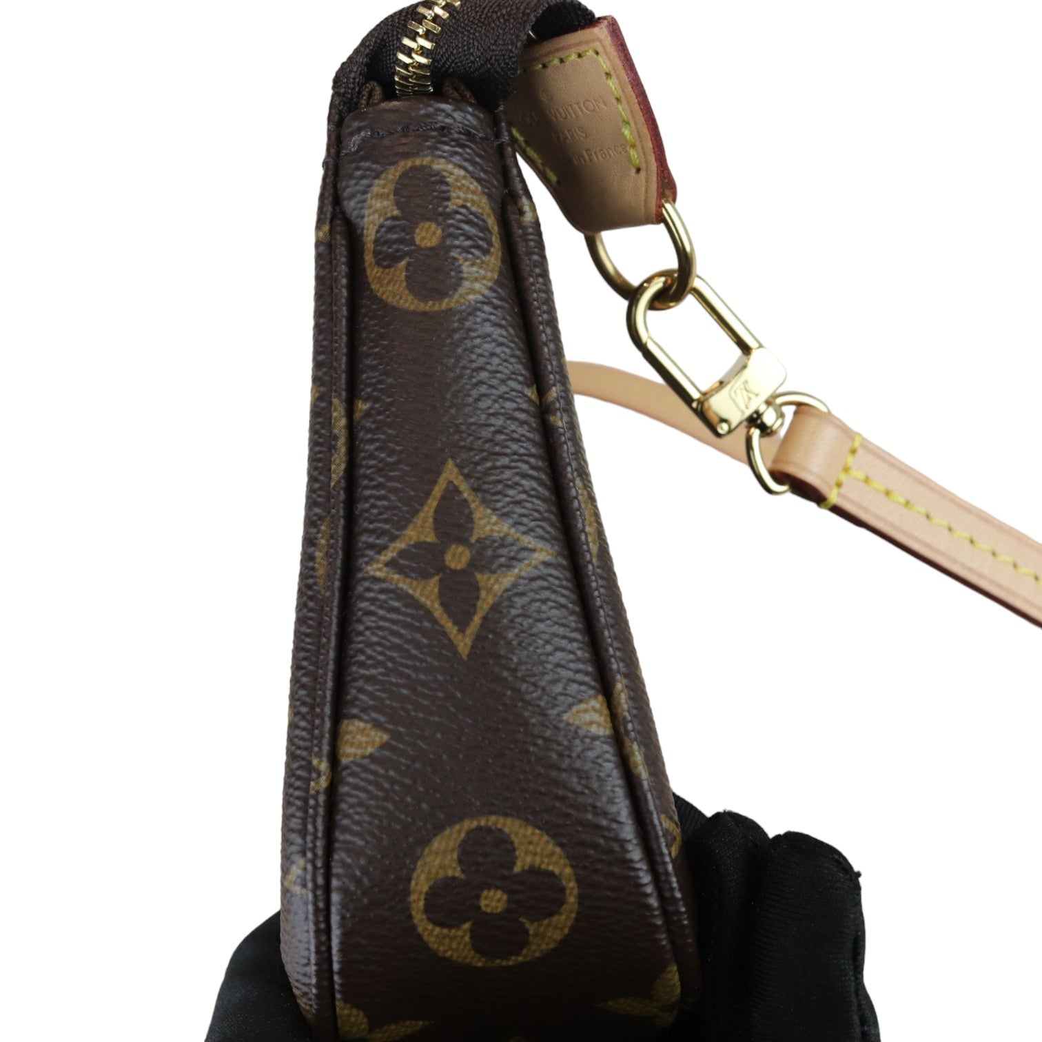 Louis Vuitton Pochette Accessories Monogram Canvas Brown GHW – Bag