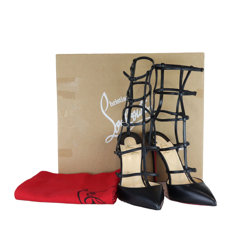 Kadreyana Cage 100 Heels Black Size 38