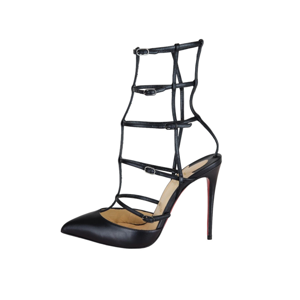 Kadreyana Cage 100 Heels Black Size 38