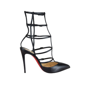 Kadreyana Cage 100 Heels Black Size 38