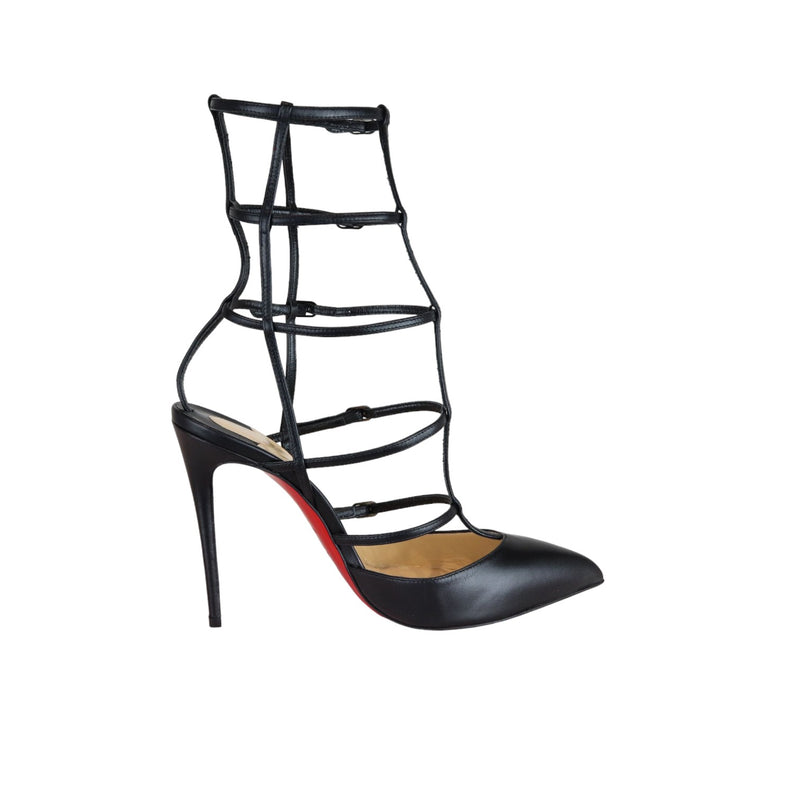 Kadreyana Cage 100 Heels Black Size 38