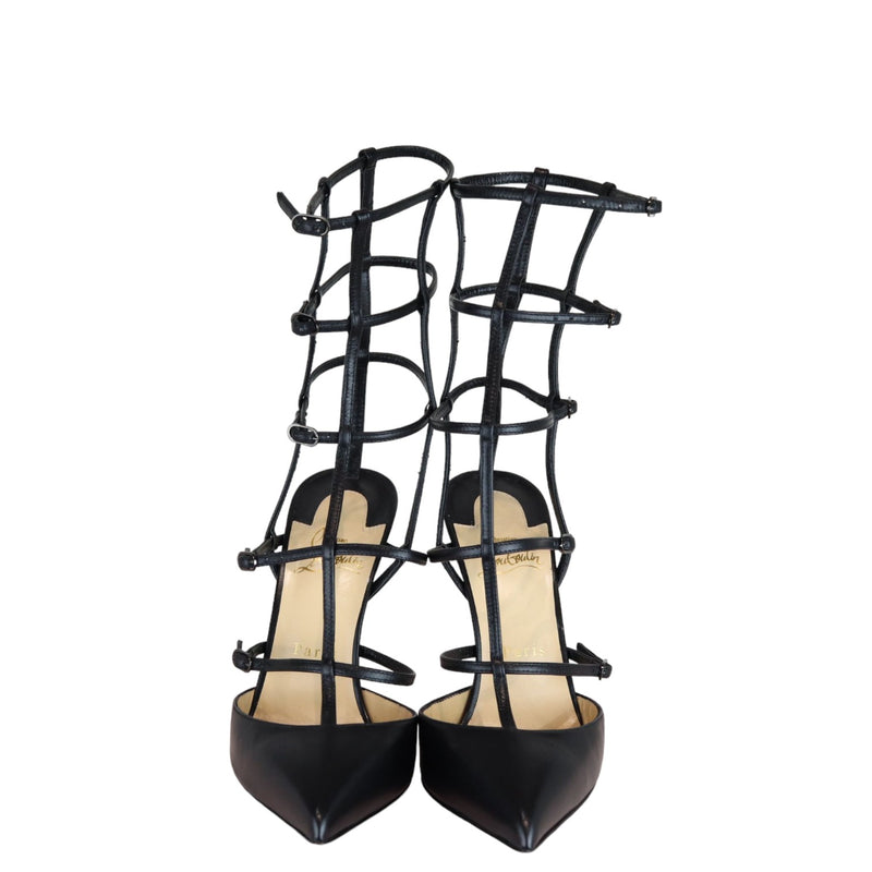Kadreyana Cage 100 Heels Black Size 38