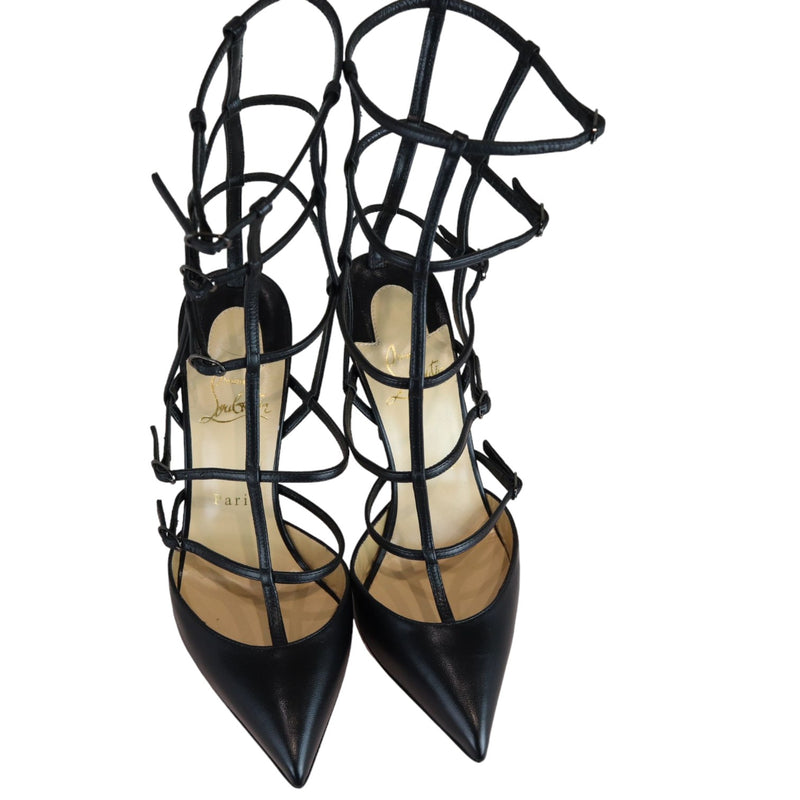 Kadreyana Cage 100 Heels Black Size 38
