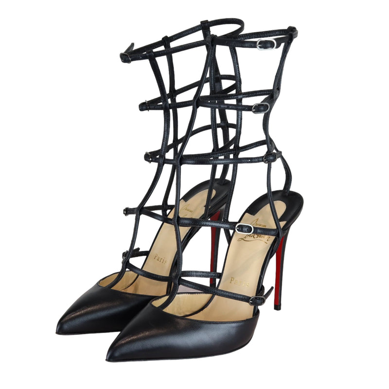 Kadreyana Cage 100 Heels Black Size 38