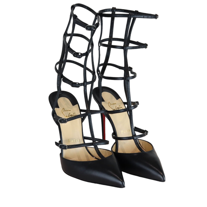 Kadreyana Cage 100 Heels Black Size 38