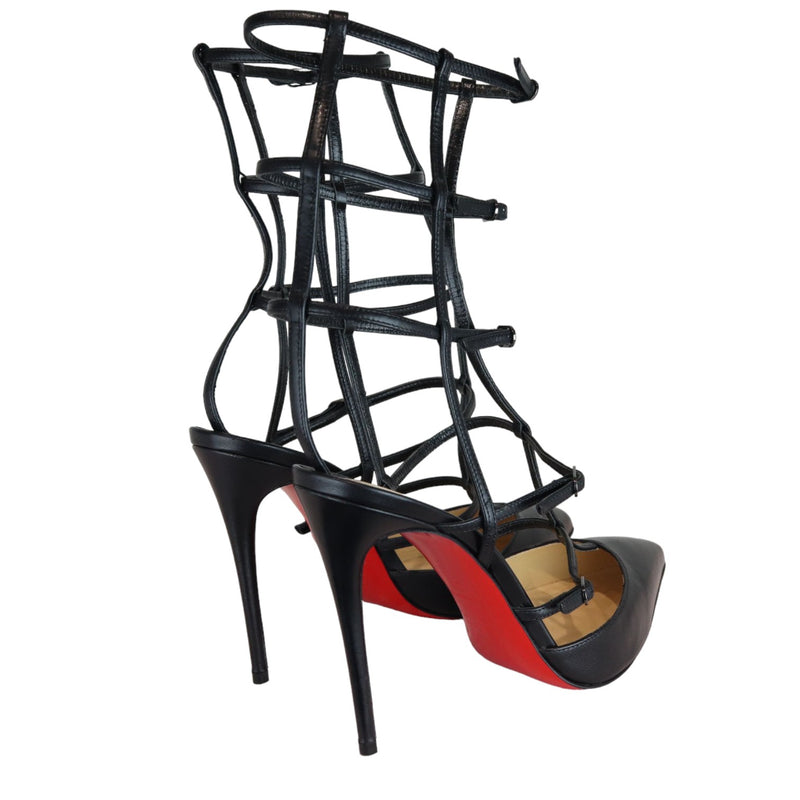 Kadreyana Cage 100 Heels Black Size 38