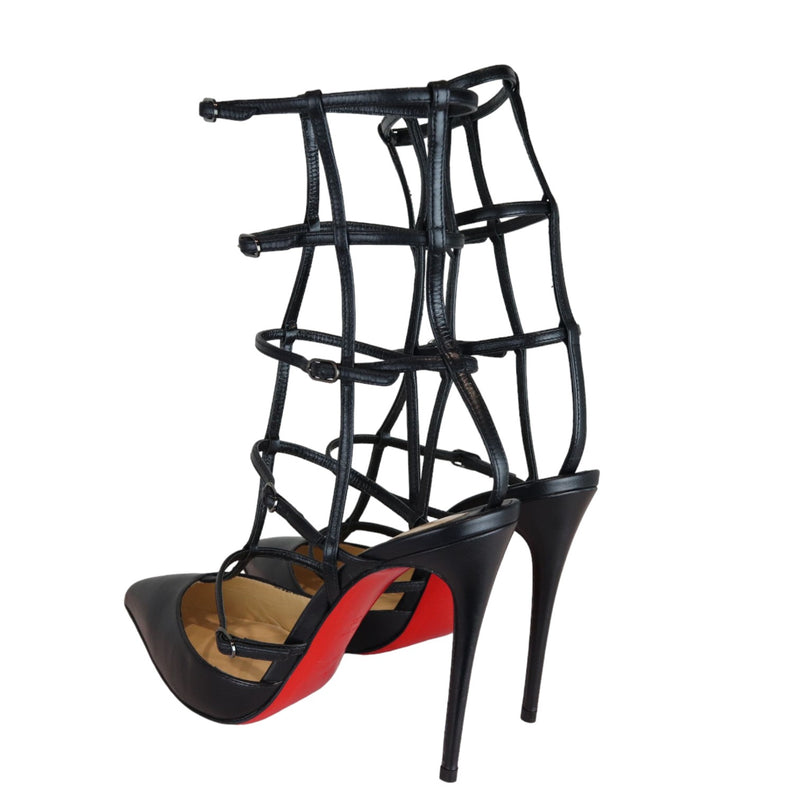 Kadreyana Cage 100 Heels Black Size 38