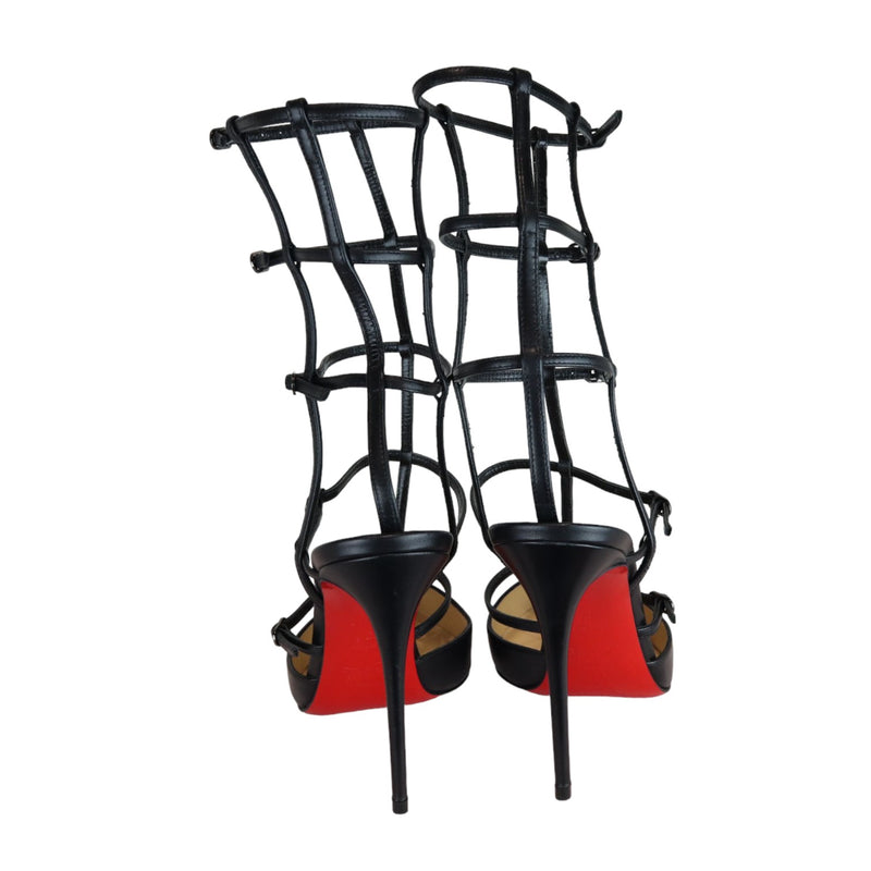 Kadreyana Cage 100 Heels Black Size 38
