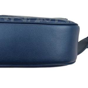 World Tour Saddle Belt Bag Calfskin Oblique Blue BHW