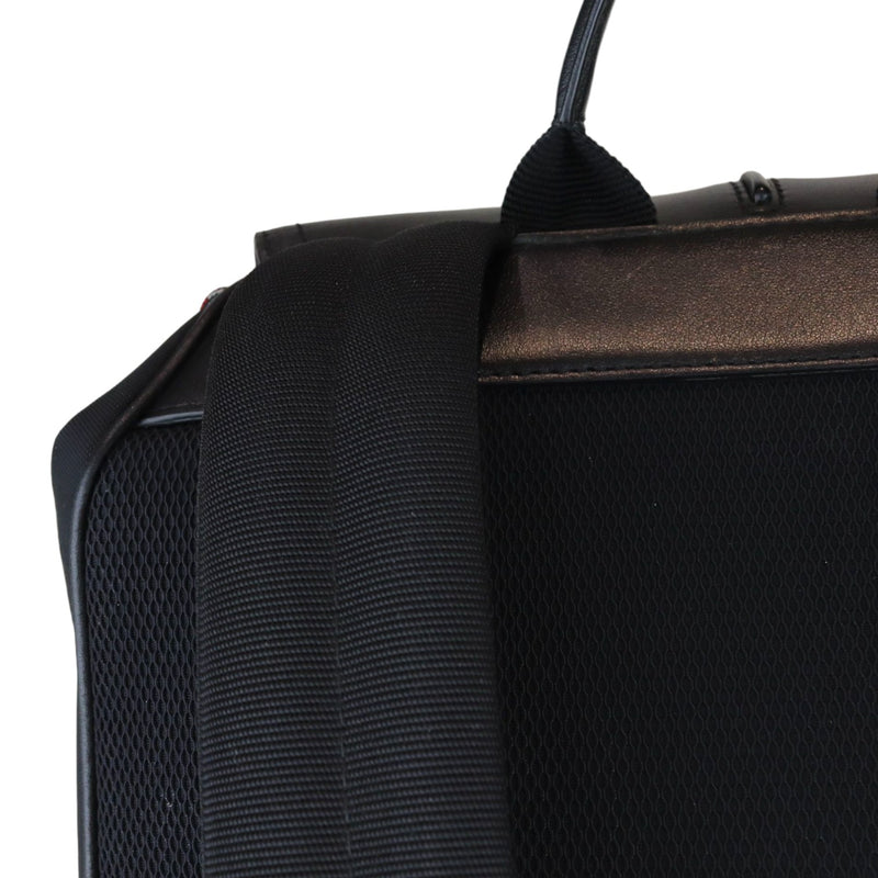 Motion Backpack Calfskin Nylon Black SHW