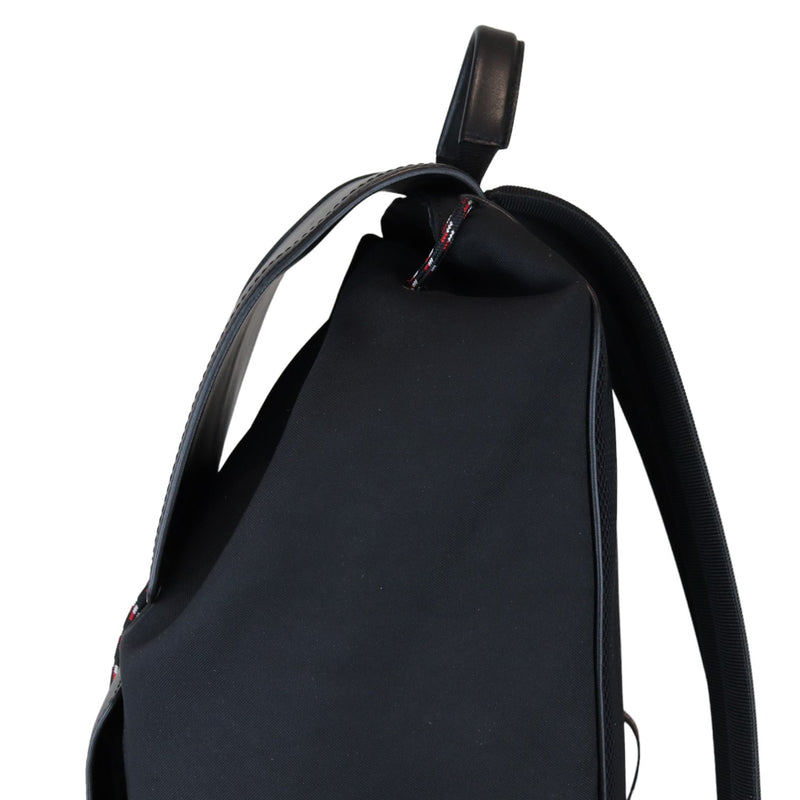 Motion Backpack Calfskin Nylon Black SHW