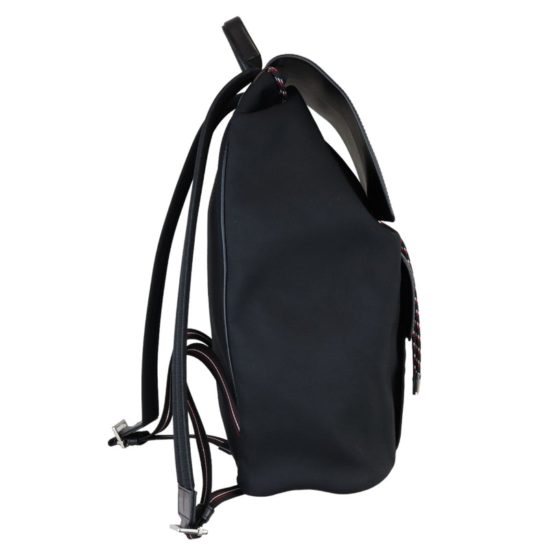 Motion Backpack Calfskin Nylon Black SHW