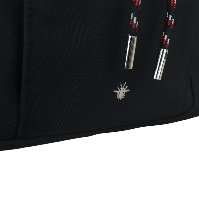 Motion Backpack Calfskin Nylon Black SHW