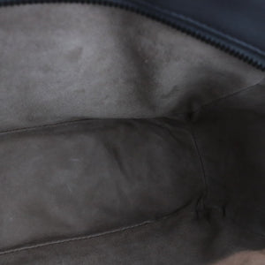 2Way Shoulder Intrecciato Leather Grey