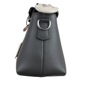 By The Way Multicolor Satchel Calfskin in Grey SHW