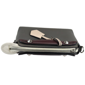 By The Way Multicolor Satchel Calfskin in Grey SHW