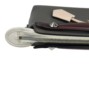 By The Way Multicolor Satchel Calfskin in Grey SHW