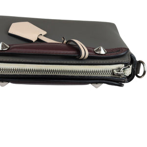 By The Way Multicolor Satchel Calfskin in Grey SHW