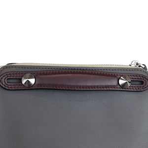 By The Way Multicolor Satchel Calfskin in Grey SHW