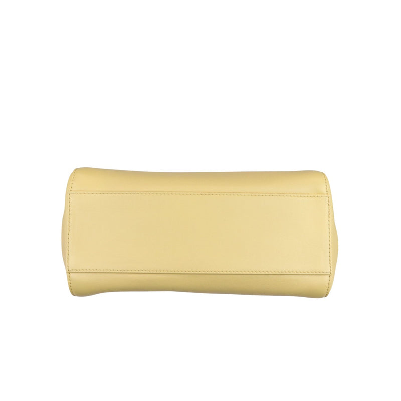 Peekaboo Iconic Satchel Mini Nappa Beige GHW