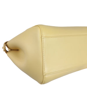 Peekaboo Iconic Satchel Mini Nappa Beige GHW