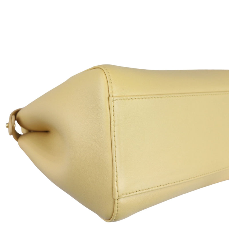 Peekaboo Iconic Satchel Mini Nappa Beige GHW